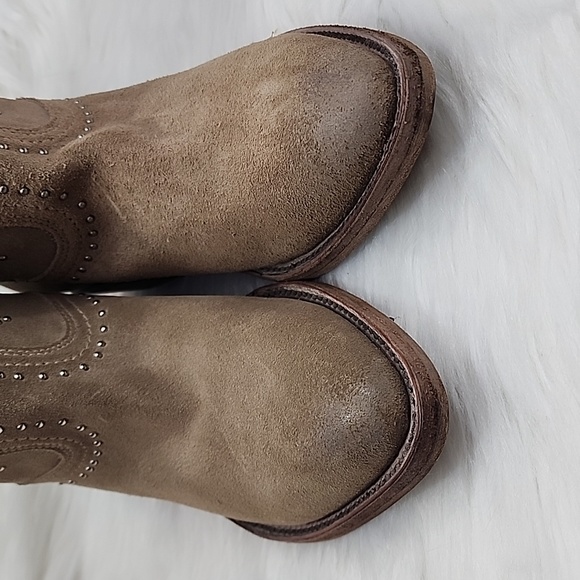 Frye Billy Stud Leather Bootie - Picture 9 of 9